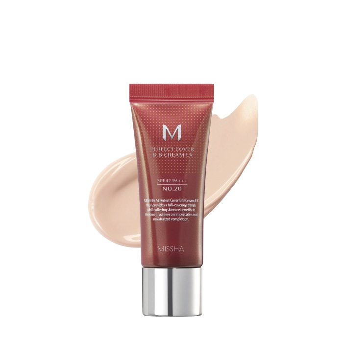 Missha M Perfect Cover EX SPF42/PA++ №20 Бежевый — BB-крем, 20 мл